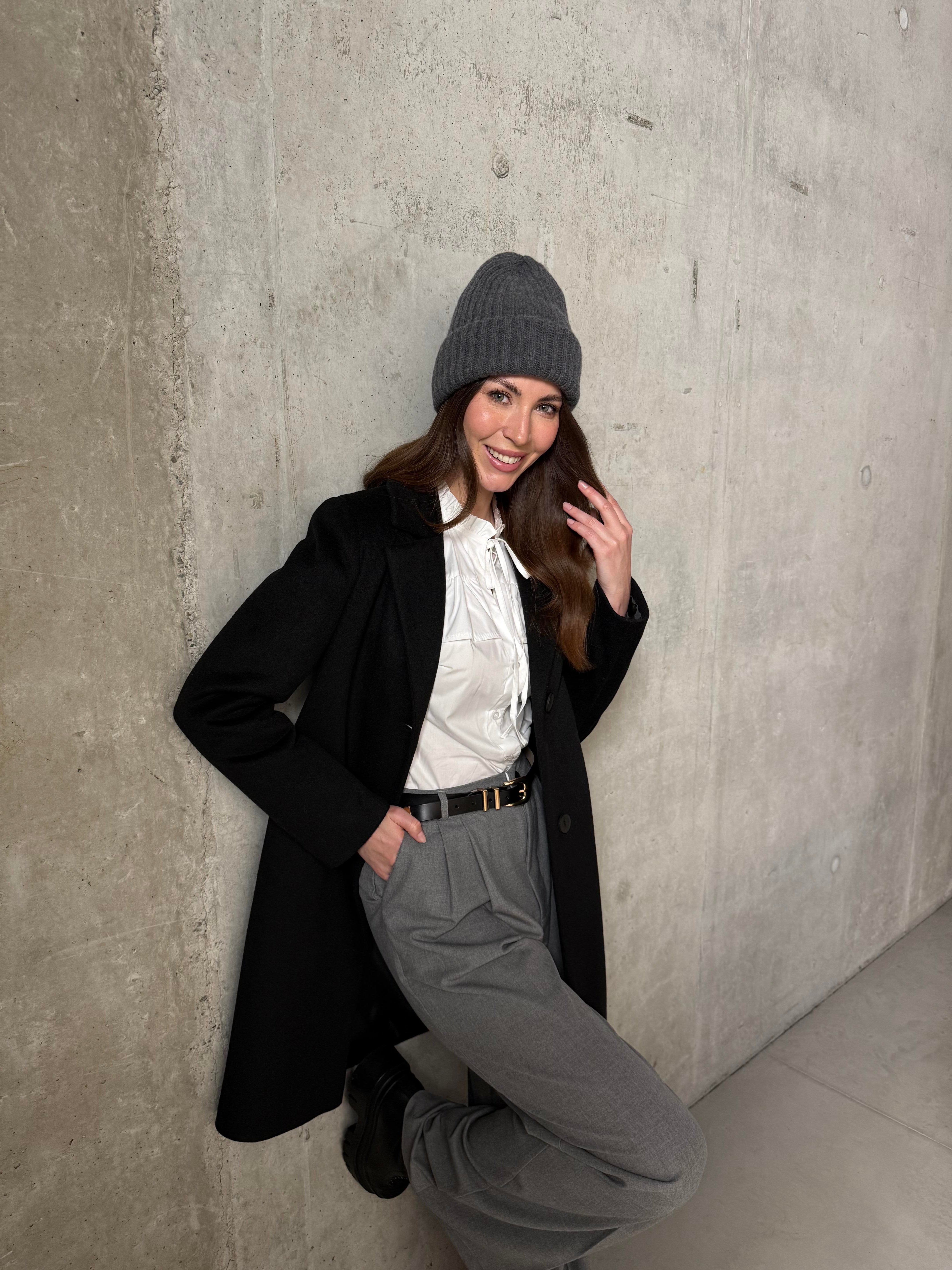 Płaszcz TOLLA czarny