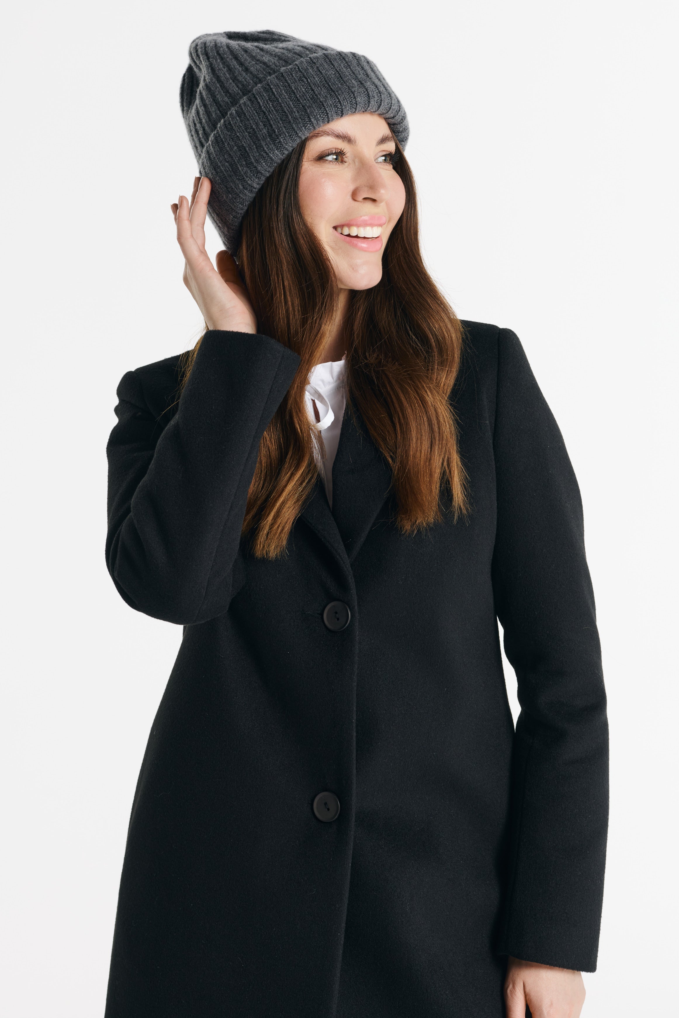 Płaszcz TOLLA czarny