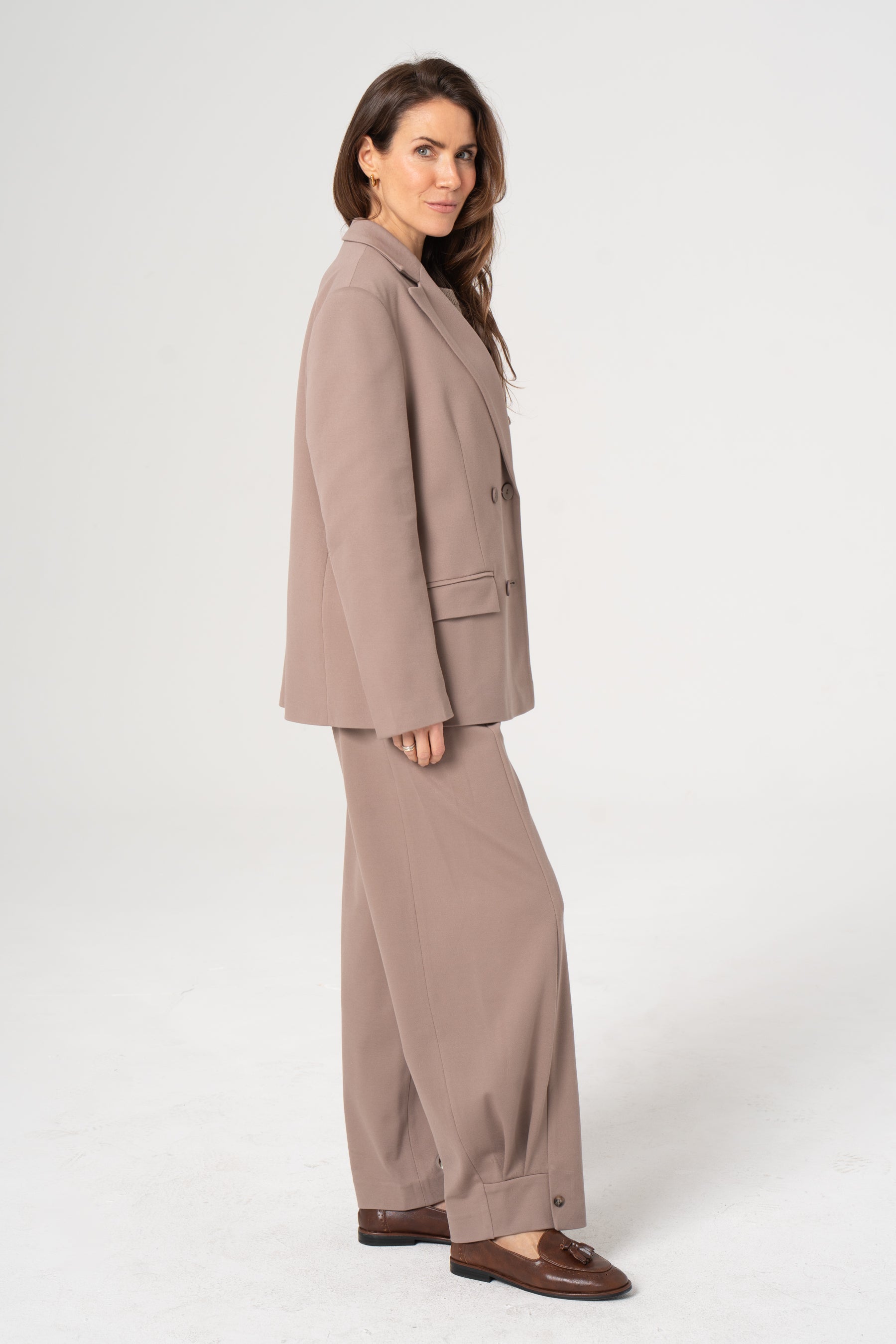 Spodnie ROMA cappuccino