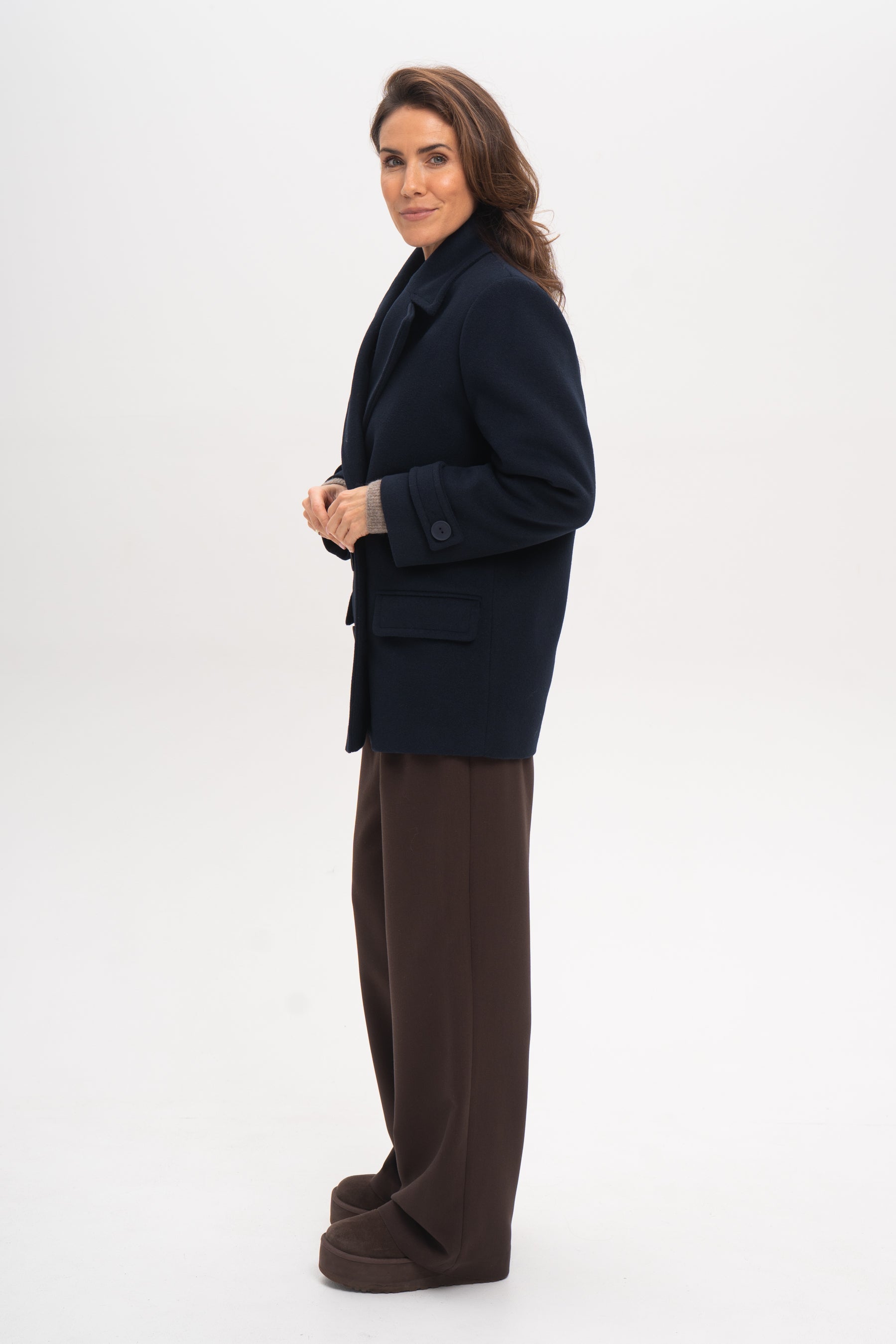 Kurtka VIOLA granatowa