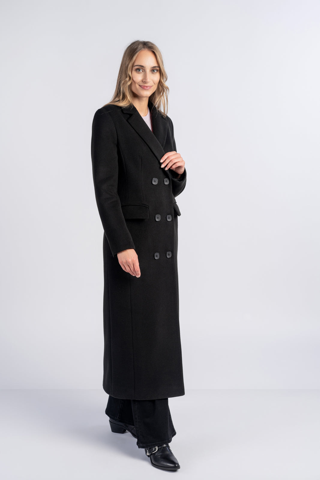 Płaszcz VIVIENNE czarny